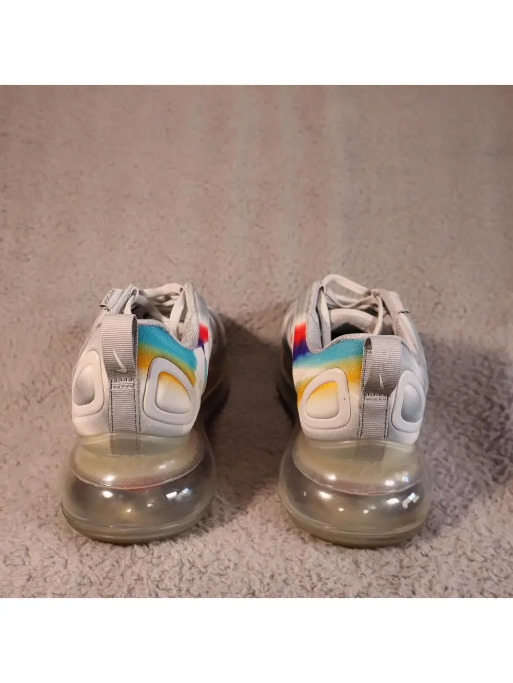 Nike Air Max 720 Low Geology - sz 7Y GS - Rainbow Pride